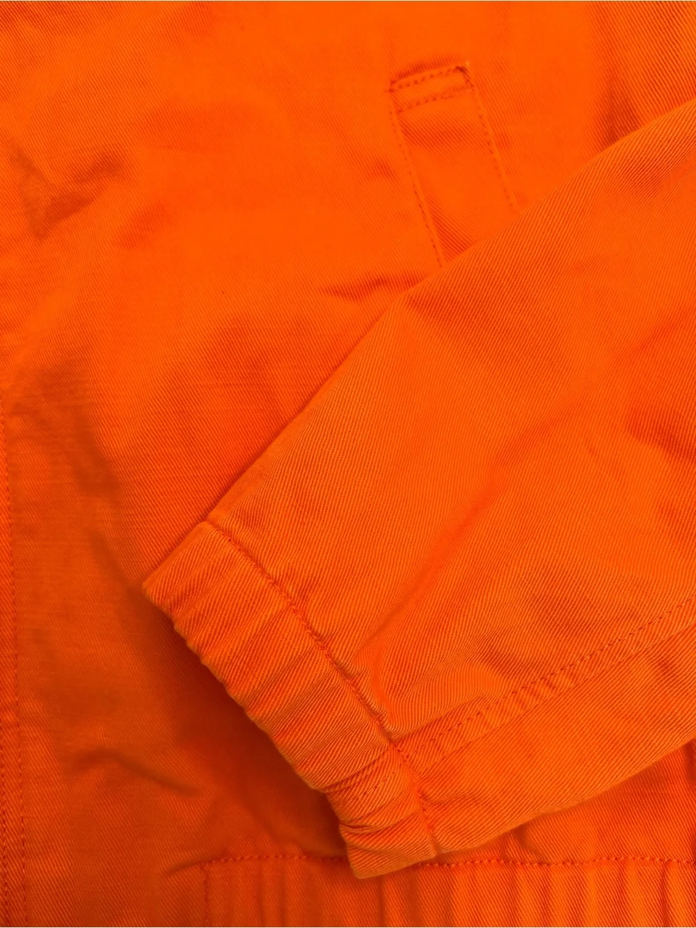 Polo by Ralph Lauren Bright Orange Zip-Up Harrington